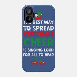 Christmas Cheer Elf Movie Phone Case