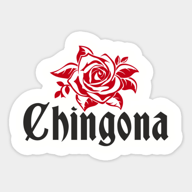 Chingona Latina Power Rebellious Attitude Magnet by Anticorporati