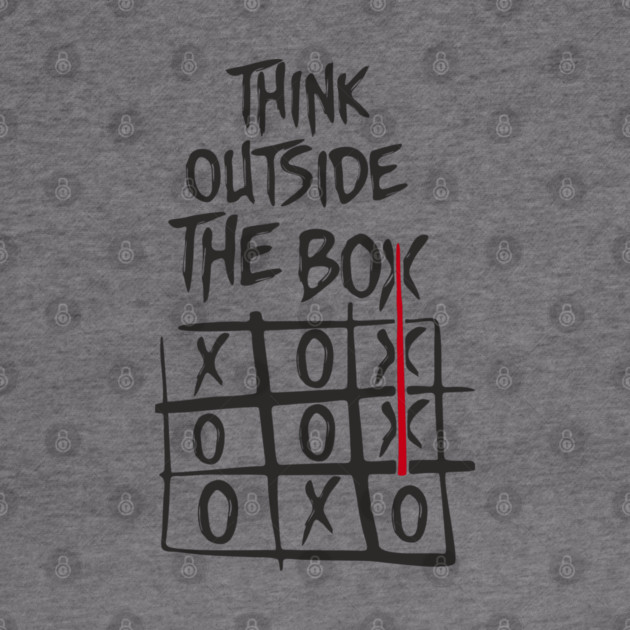 Think Outside the Box Nonconformist Sarcasm by Anticorporati