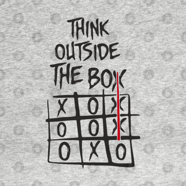 Think Outside the Box Nonconformist Sarcasm by Anticorporati