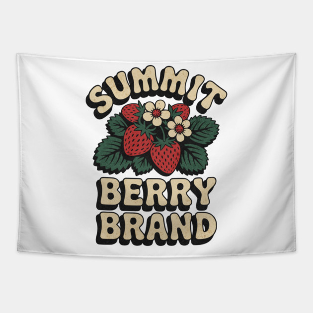Summit Berry Brand Tapestry by Designed By Marty