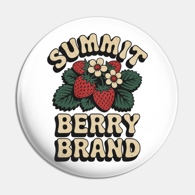 Summit Berry Brand Pin by Designed By Marty