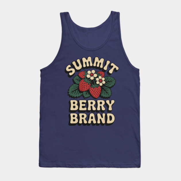 Summit Berry Brand Tank Top by Designed By Marty