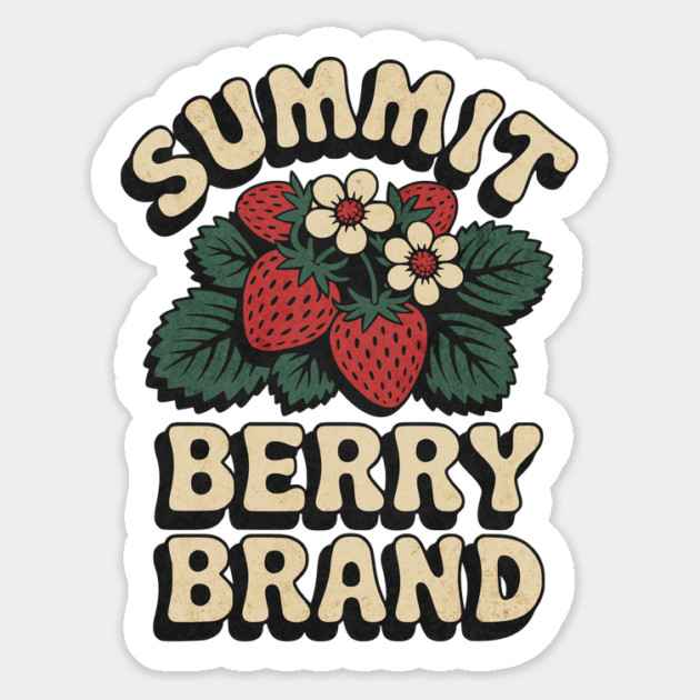 Summit Berry Brand Sticker by Designed By Marty