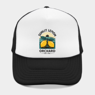 Sunlit Lemon Orchard Hat