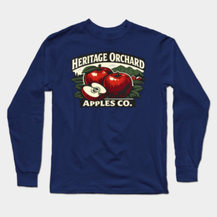 Heritage Orchard Apples Co. Long Sleeve T-Shirt