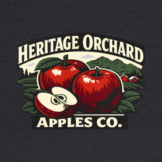 Heritage Orchard Apples Co. by Designed By Marty