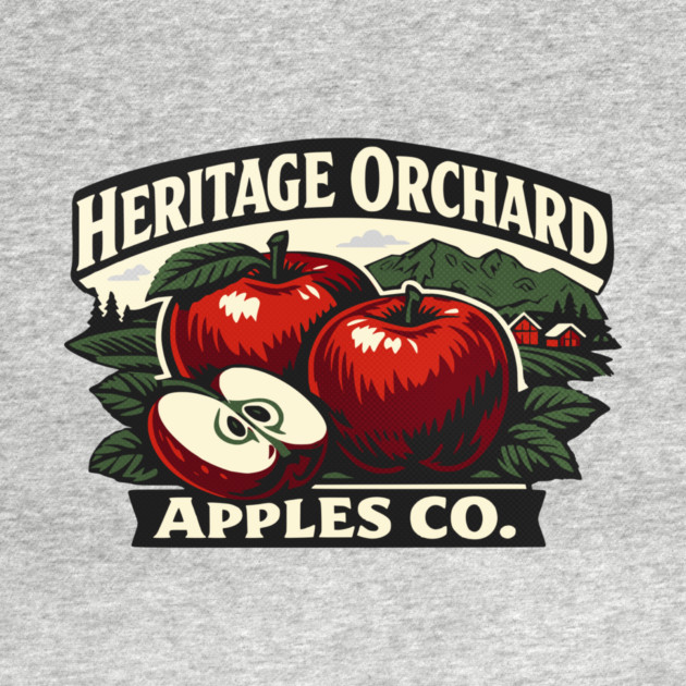 Heritage Orchard Apples Co. by Designed By Marty