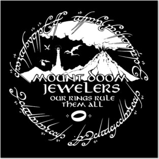 Mount Doom & The One Ring Posters and Art