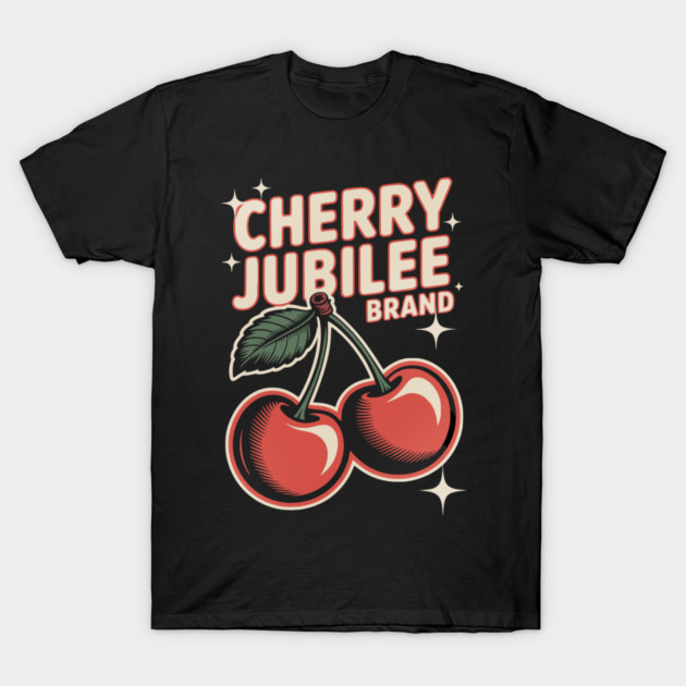 Cherry Jubilee Brand T-Shirt by Designed By Marty