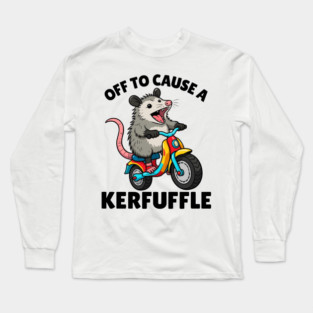 Funny Possum Opossum Meme Long Sleeve T-Shirt