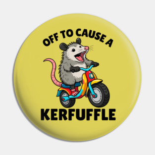 Funny Possum Opossum Meme Pin