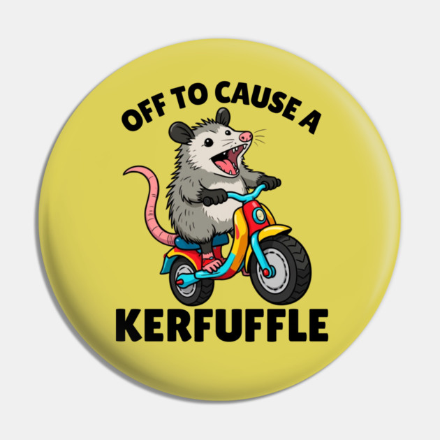 Funny Possum Opossum Meme Pin by The WYLD Tribe