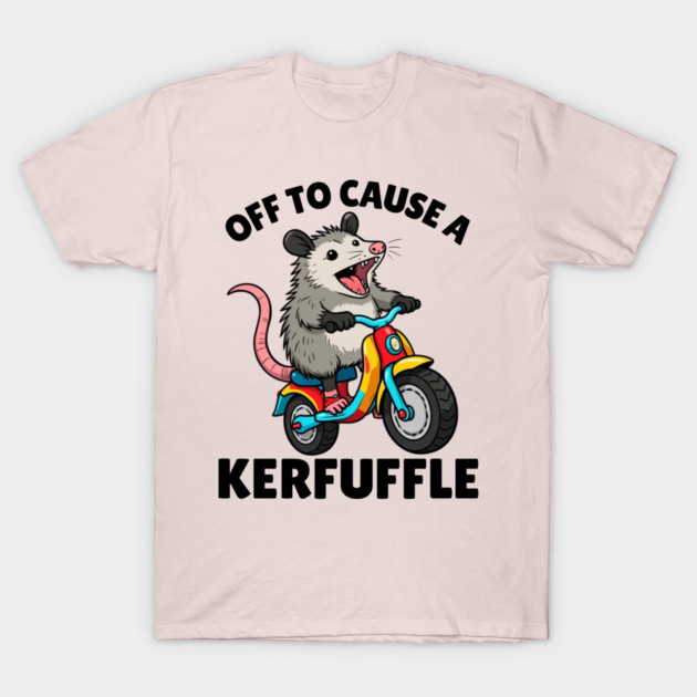 Funny Possum Opossum Meme T-Shirt by The WYLD Tribe