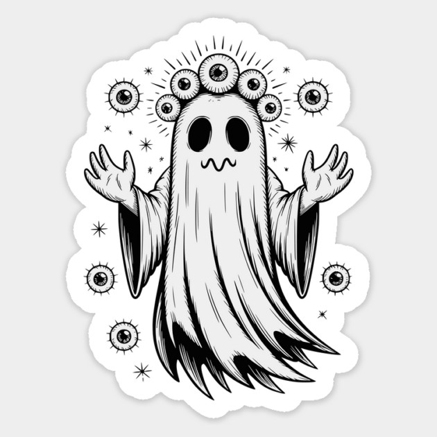 All-Seeing Apparition Magnet by Designed By Marty