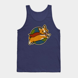 Corgi Tank Top