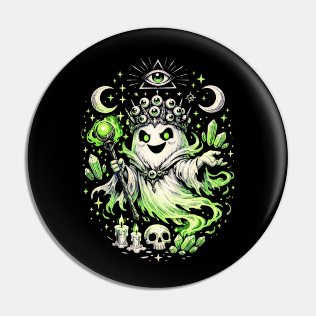 Spirit of Green Magic Pin by Designed By Marty