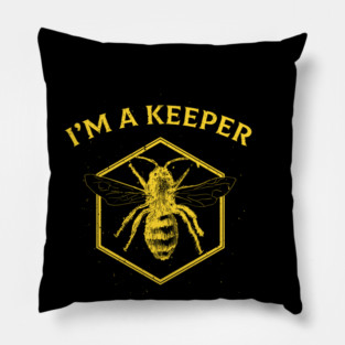 Beekeeper I'm A BeeKeeper Funny Bee Hive Pillow