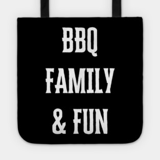 BBQ Family Fun Barbecue Grilling Reunion Tote