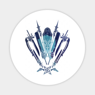 Noctis Celestial Swords Magnet