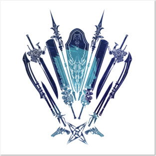 Noctis Celestial Swords Posters and Art