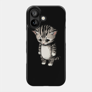 Sad Cat Meme Phone Case
