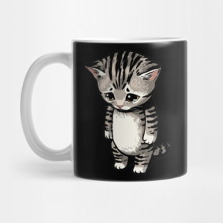 Sad Cat Meme Mug