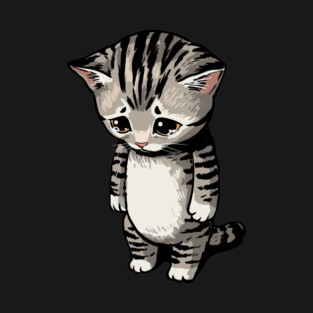 Sad Cat Meme T-Shirt