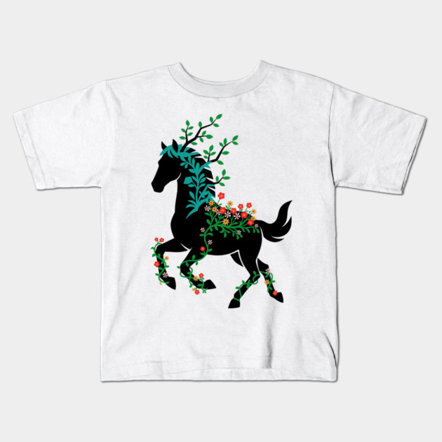 Nature's Wild Grace Kids T-Shirt by Designed By Marty