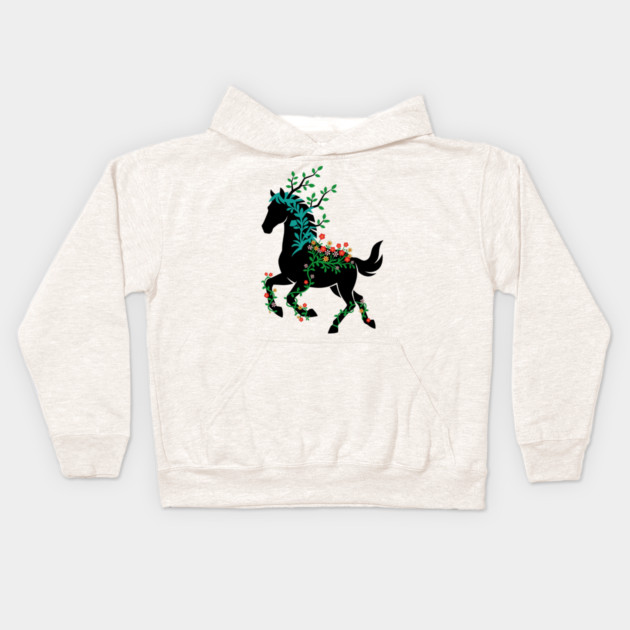 Nature's Wild Grace Kids Hoodie by Designed By Marty