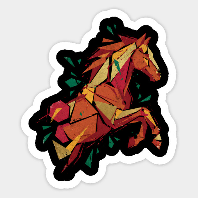 Fractured Motion Sticker by Designed By Marty