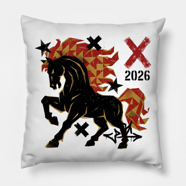 2026 Rebel Spirit Pillow by Designed By Marty