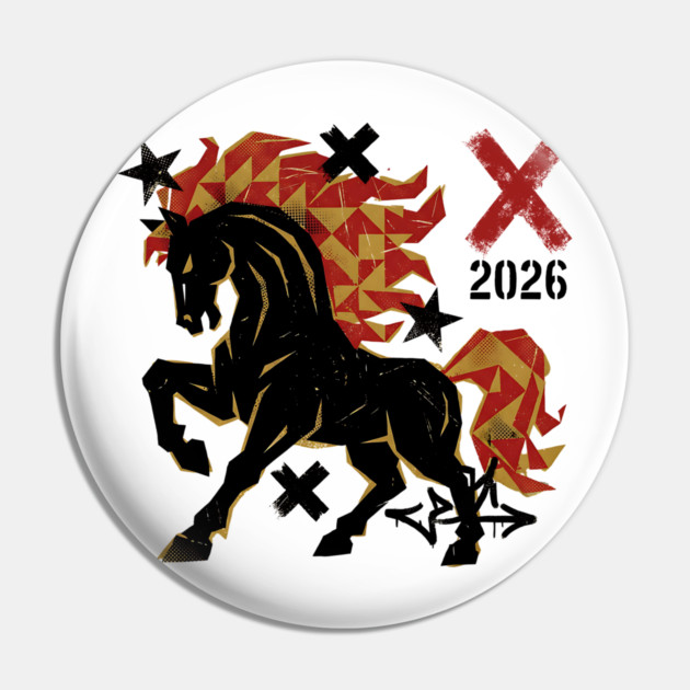 2026 Rebel Spirit Pin by Designed By Marty