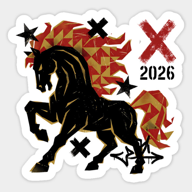 2026 Rebel Spirit Sticker by Designed By Marty