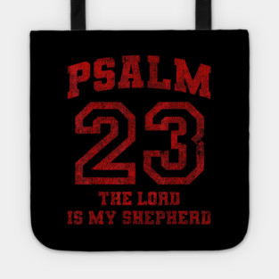 Psalm 23 The Lord Is My Shepherd Tote