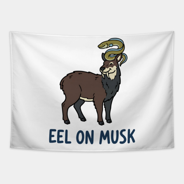 Eel on Musk Tapestry by Designed By Marty