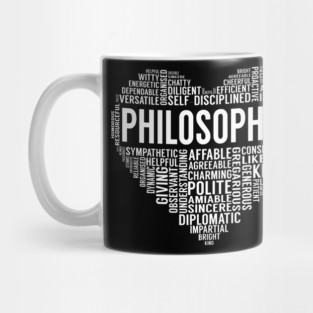 Philosopher Heart Mug