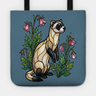 Black-footed Ferret Nature Design Tote