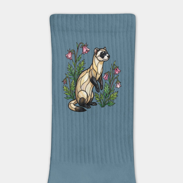 Black-footed Ferret Nature Design by BirdsnStuff
