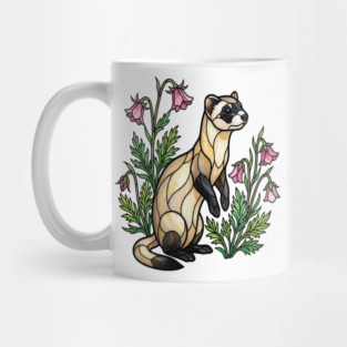 Black-footed Ferret Nature Design Mug