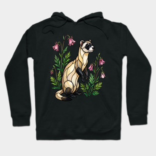 Black-footed Ferret Nature Design Hoodie