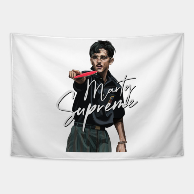 Timothée "Table Tennis" Chalamet Tapestry by 51Deesigns