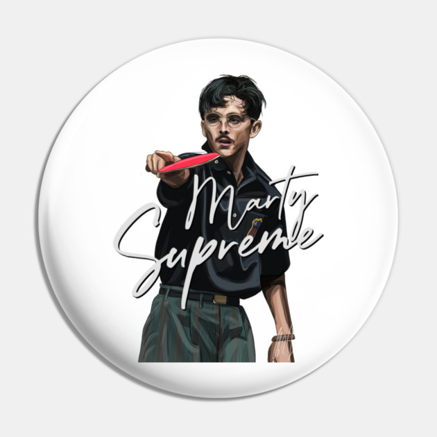 Timothée "Table Tennis" Chalamet Pin by 51Deesigns