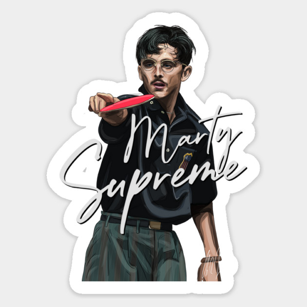 Timothée "Table Tennis" Chalamet Magnet by 51Deesigns