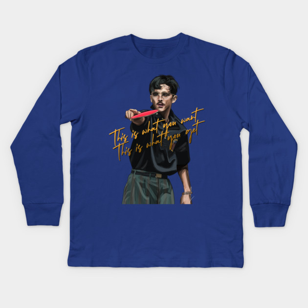 Timothée Chalamet: This is What You Want, This is What You Get Kids Long Sleeve T-Shirt by 51Deesigns