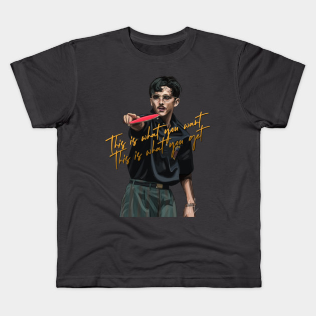 Timothée Chalamet: This is What You Want, This is What You Get Kids T-Shirt by 51Deesigns
