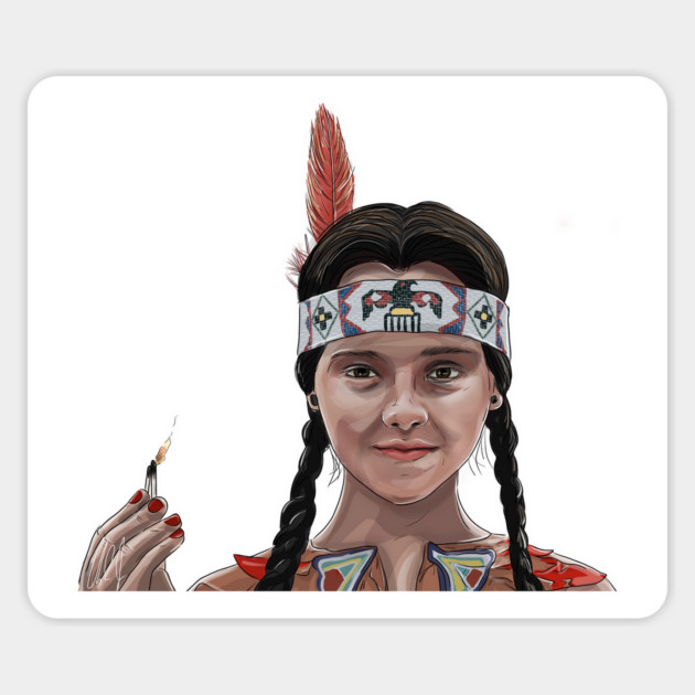 Wednesday Burns the Witch Magnet by 51Deesigns