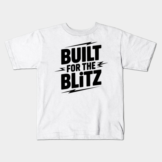 Built to Strike Kids T-Shirt by Frank Ring