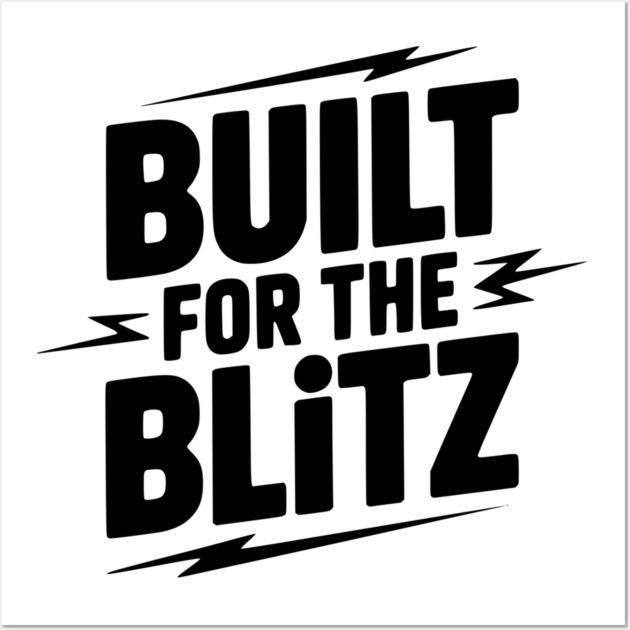 Built to Strike Wall Art by Frank Ring