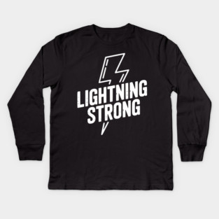 Lightning Strong Kids Long Sleeve T-Shirt